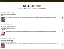 Tablet Screenshot of kelliegonzo.com